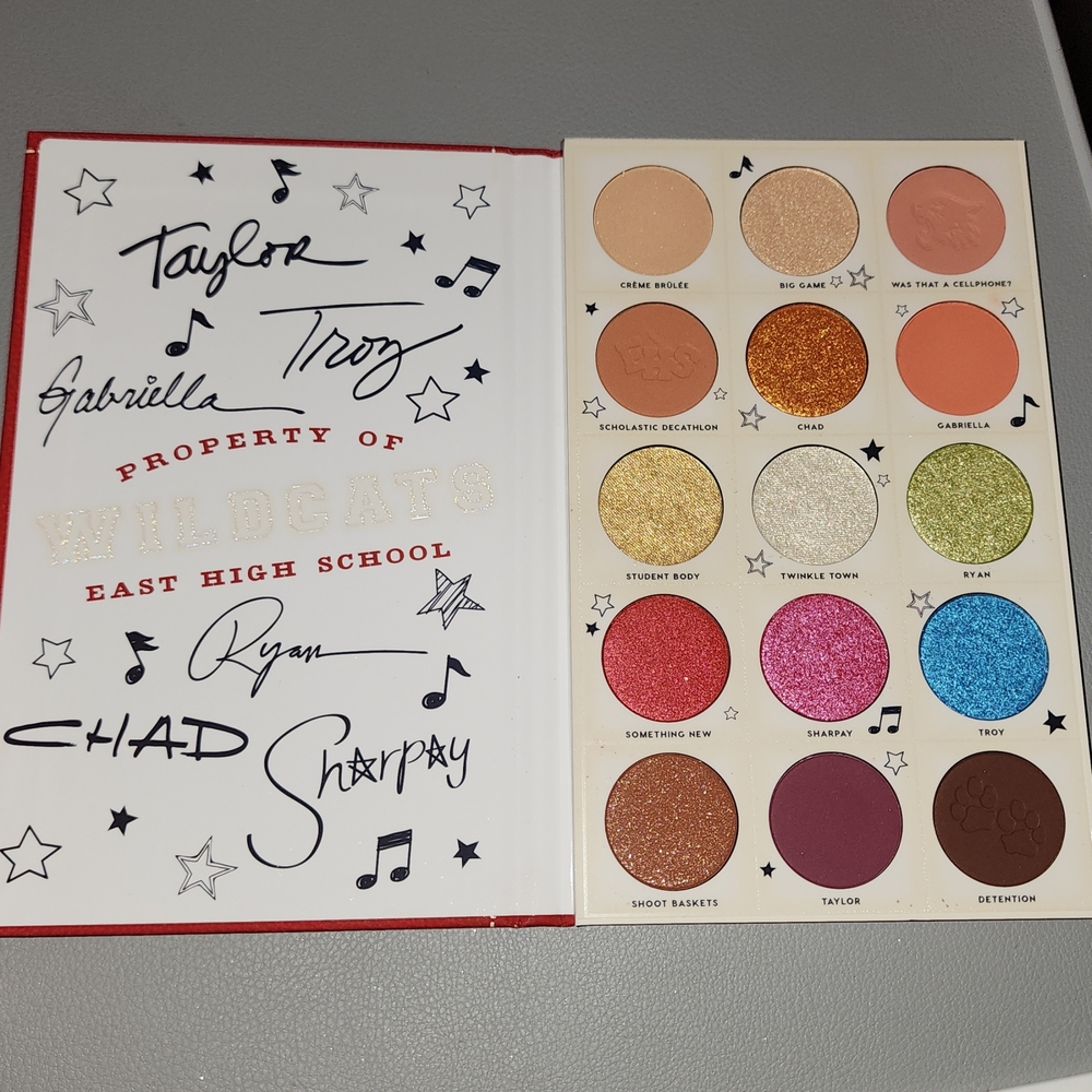 Colourpop X High School Musical East High Eyeshadow Palette